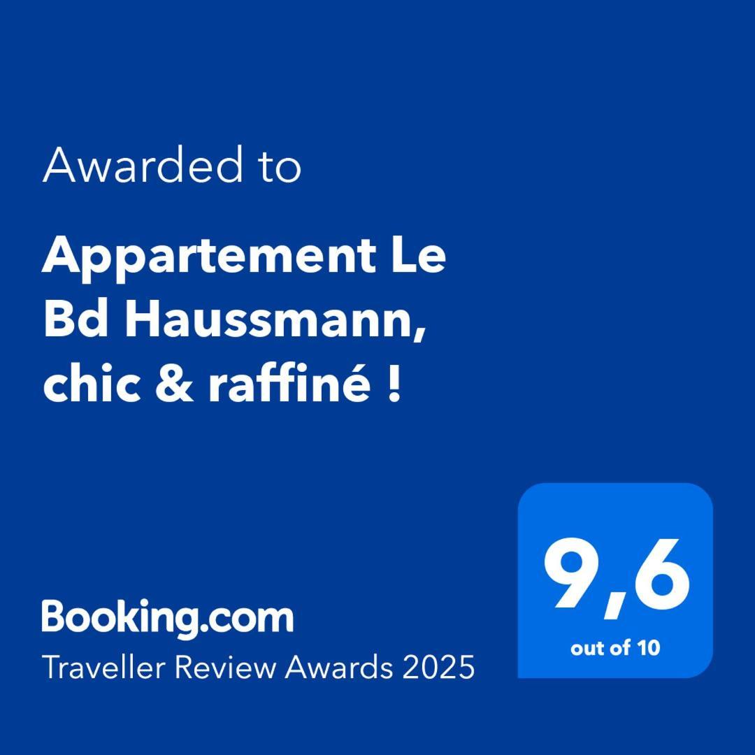 Apartment Le Bd Haussmann, Chic & Raffine !